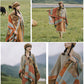Shawl Outer 2022 New Ethnic Style Autumn And Winter Scarf Women's Travel Dual-Purpose Warm Blanket Cape Thickened