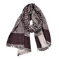 Men's New Autumn And Winter Cotton And Linen Knitted Scarf Short Ethnic Style Warm Neck Short Fringed Cashew Scarf
